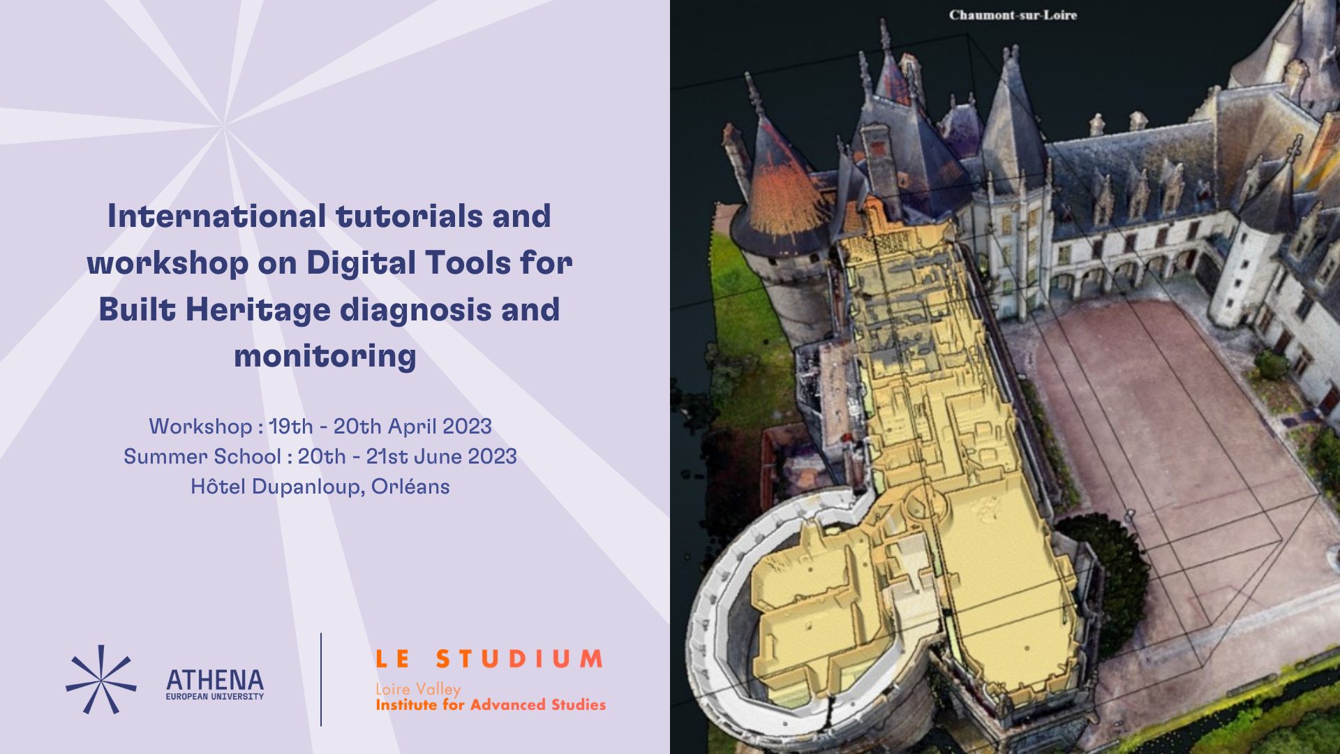 International tutorials and workshop on Digital Tools for Built Heritage diagnosis and monitoring (2)