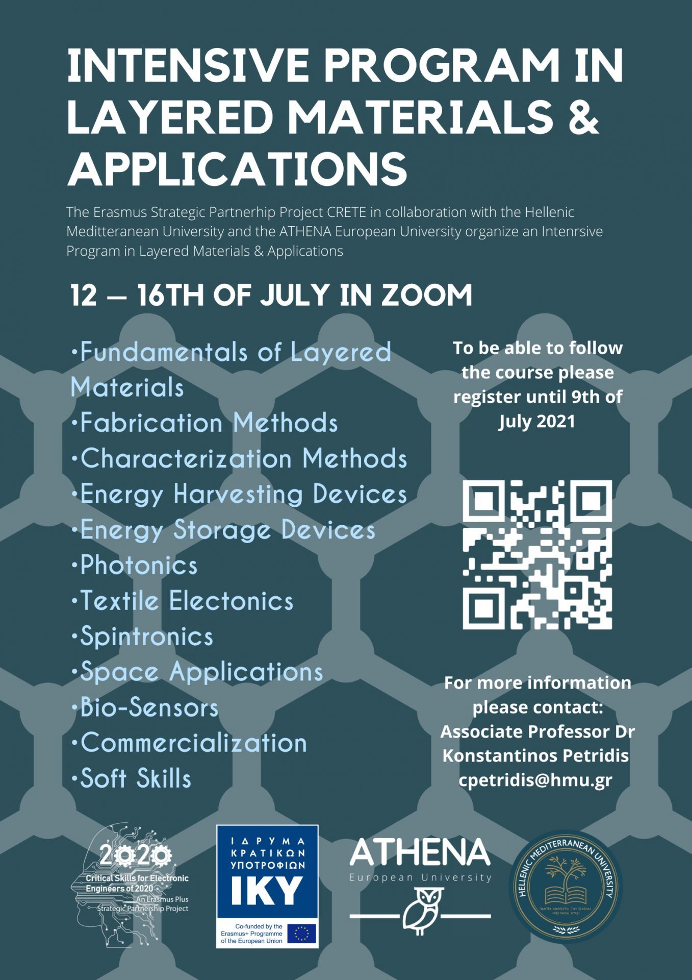 Intensive Program in Layered Materials & Applications