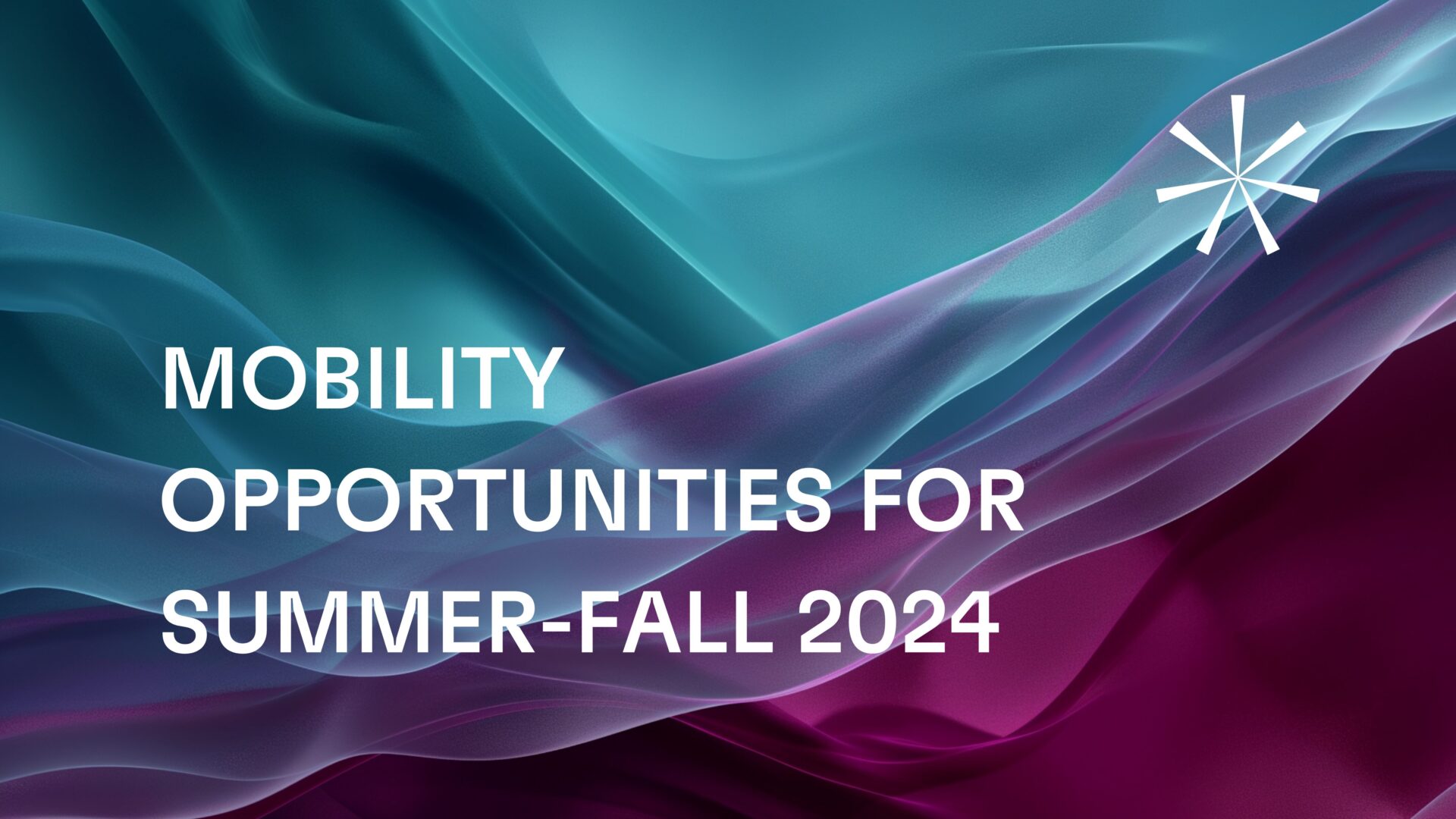 MOBILITY OPPORTUNITIES FOR SPRING - SUMMER 2024